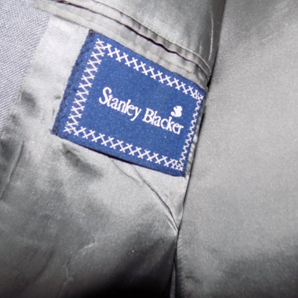 Stanley Blacker Mens Sport Coat Size 42S - Picture 4 of 7